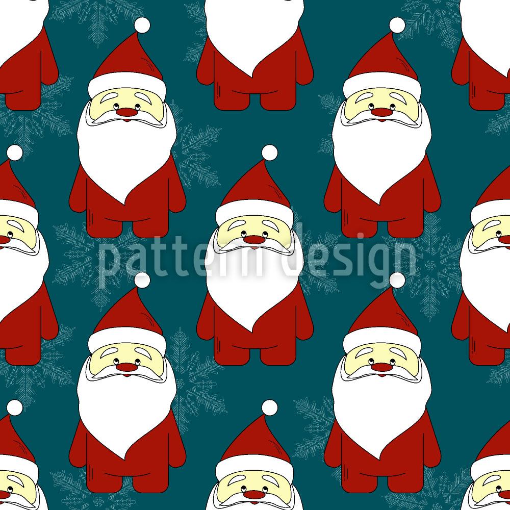 patterned-wallpaper-father-christmas