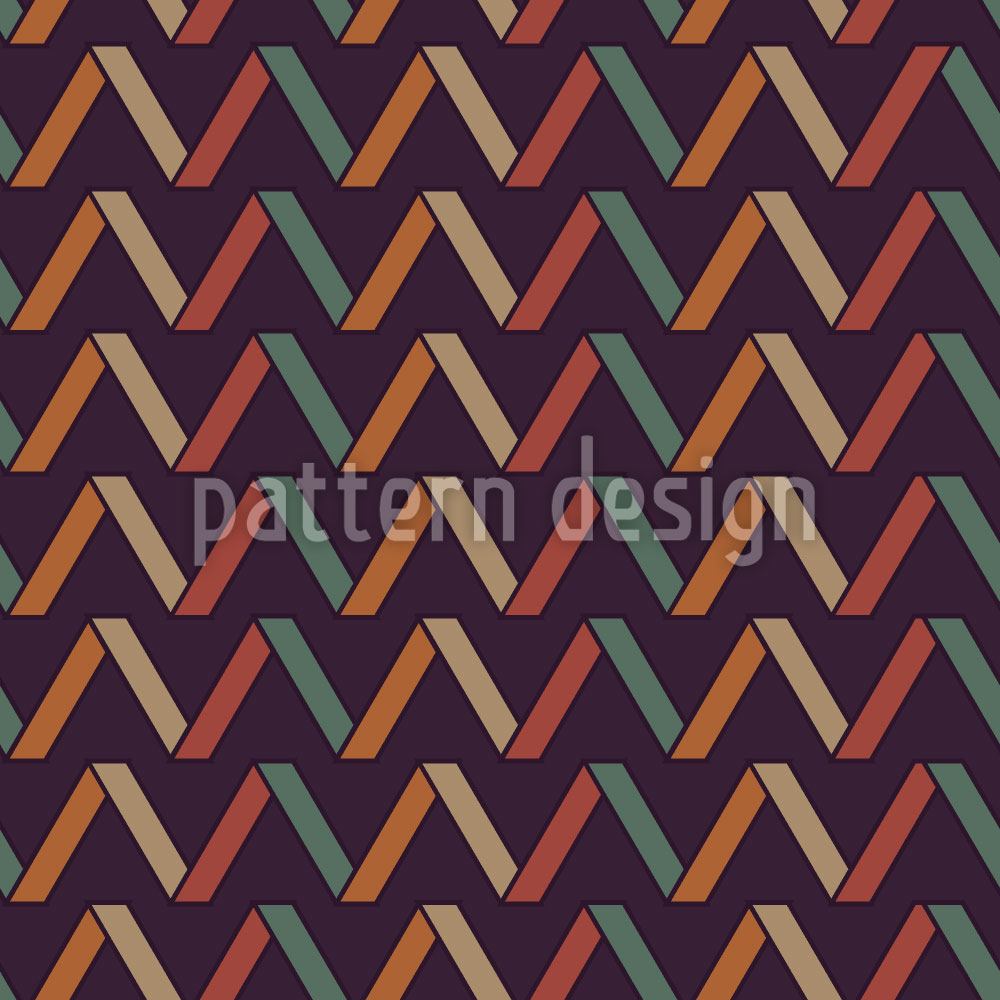 patterned-wallpaper-zig-zag-folding