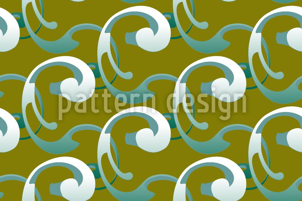 patterned-wallpaper-volutes-waves