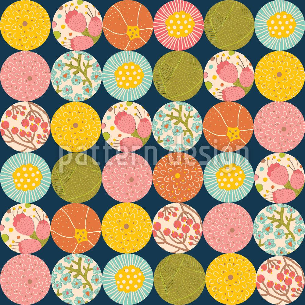 patterned-wallpaper-polka-dot-flora