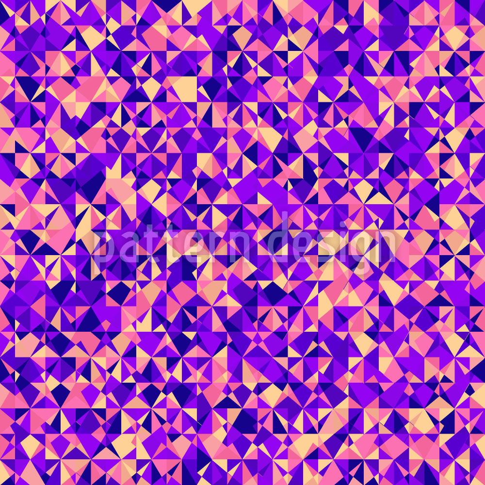 patterned-wallpaper-geometric-facets