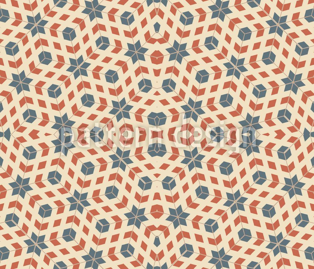 patterned-wallpaper-symmetrical-stars