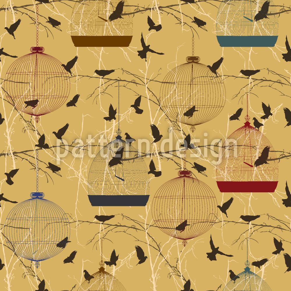 patterned-wallpaper-aviary