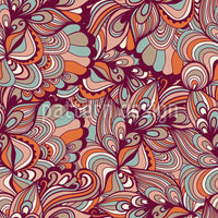 patterned-wallpaper-feather-fantasy