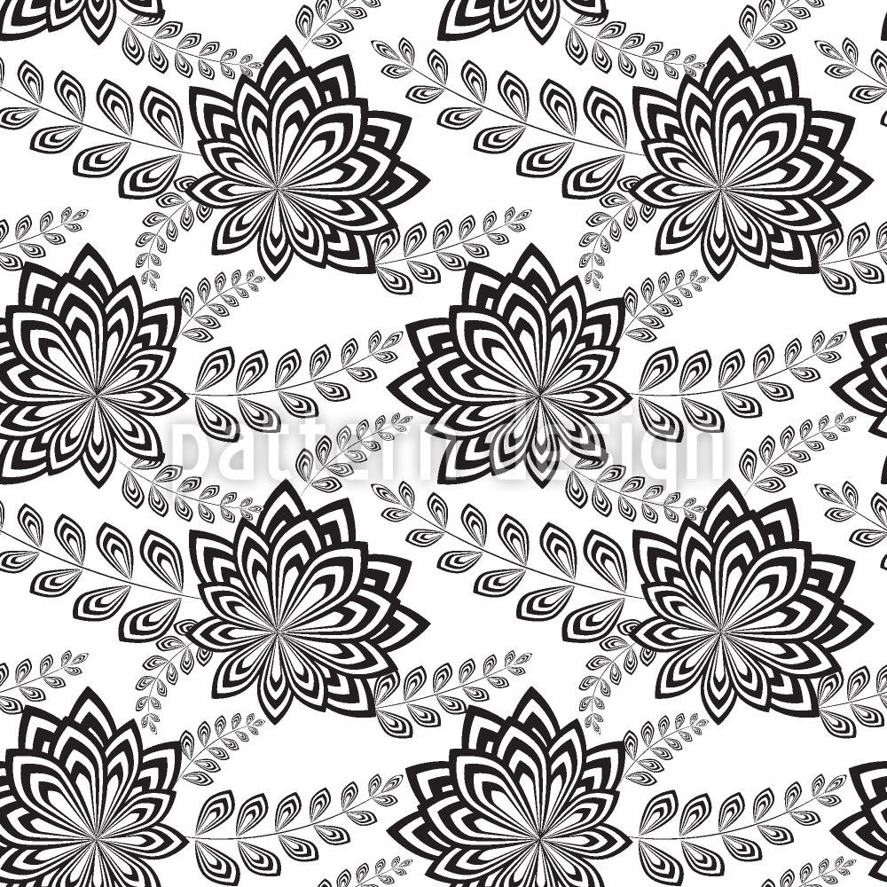 patterned-wallpaper-modern-flowers