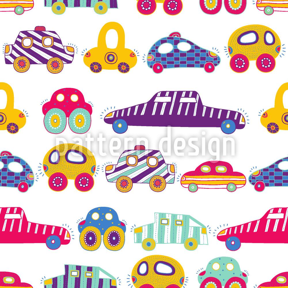 patterned-wallpaper-car-convoy