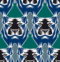 patterned-wallpaper-the-tiger-is-the-king-of-the-jungle