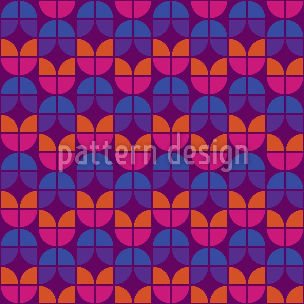 patterned-wallpaper-geometric-tulips