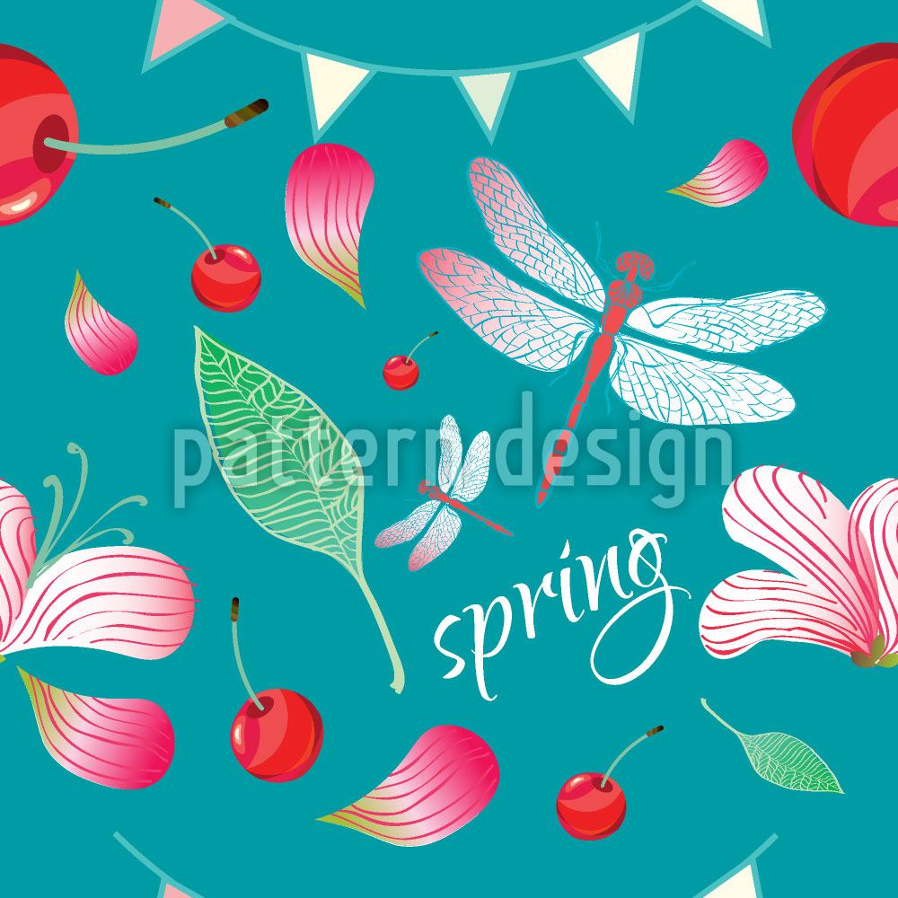 patterned-wallpaper-spring-celebration