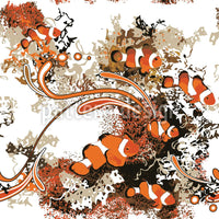 patterned-wallpaper-clownfish