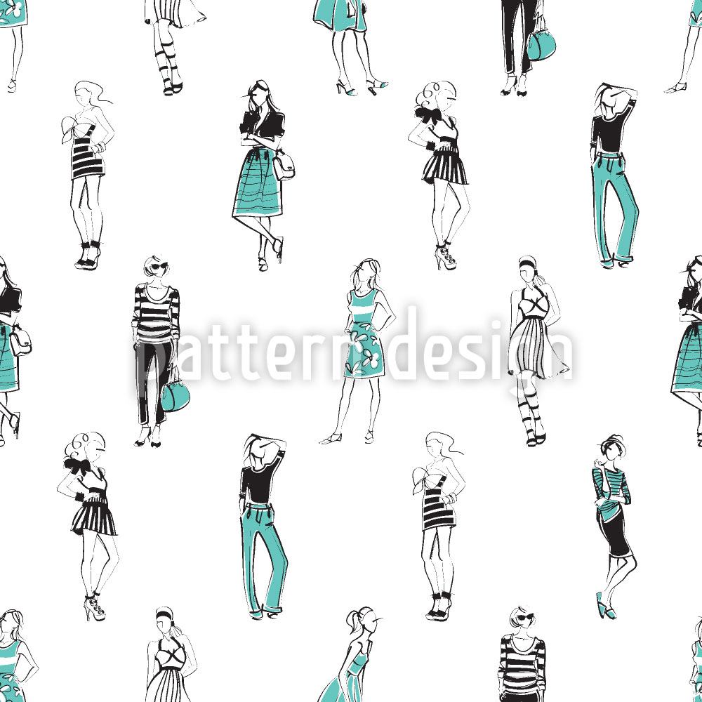 patterned-wallpaper-posing