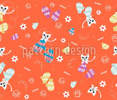 patterned-wallpaper-kittens-in-mittens