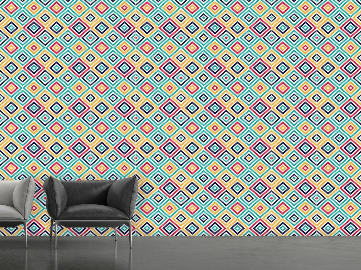 patterned-wallpaper-geometry-to-the-square