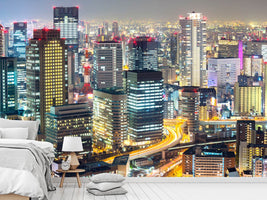 photo-wallpaper-skyline-osaka-in-sea-of-lights