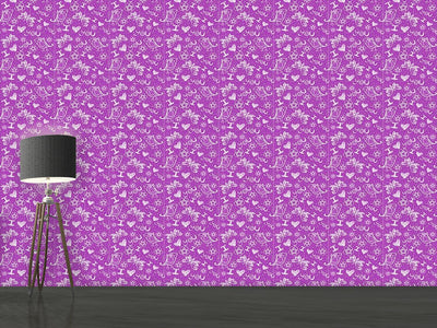 patterned-wallpaper-i-love-you-birdy