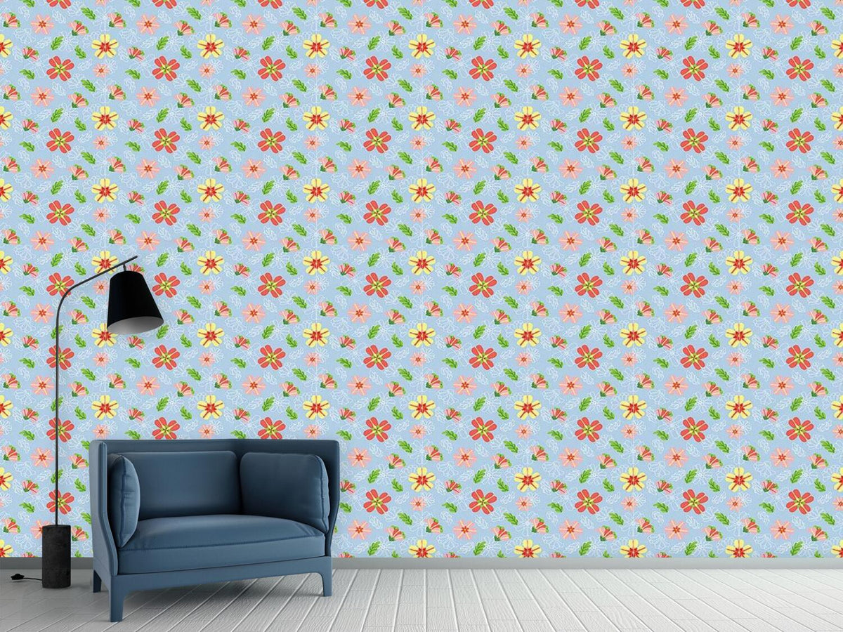 patterned-wallpaper-frosting-flowers