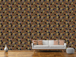 patterned-wallpaper-harmony-of-leaves