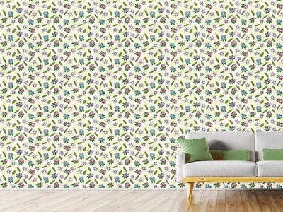 patterned-wallpaper-exotic-florets