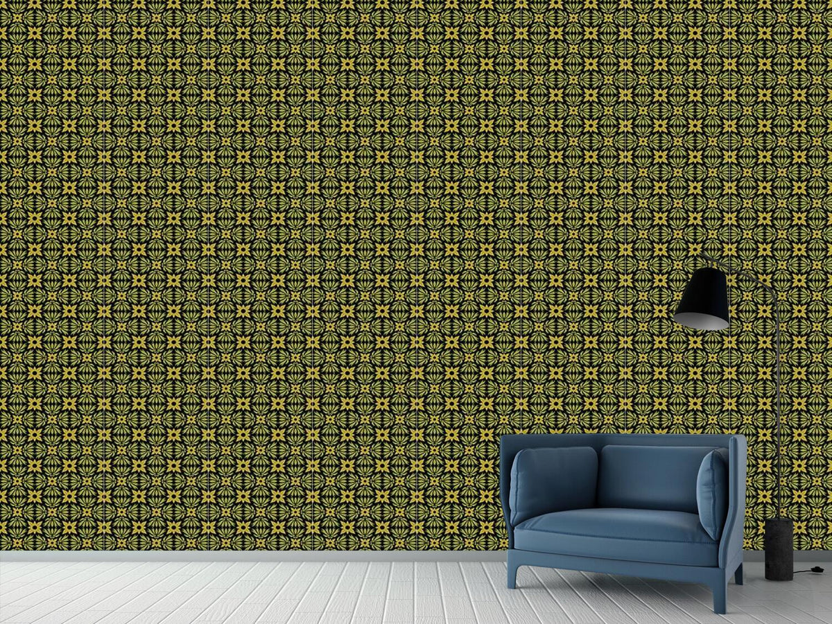 patterned-wallpaper-cabin