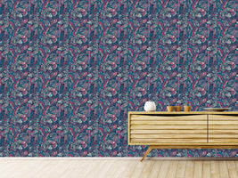 patterned-wallpaper-magical-mushrooms