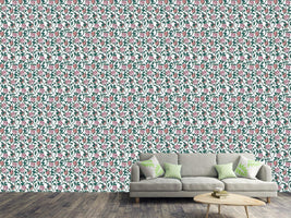 patterned-wallpaper-in-the-english-rose-garden