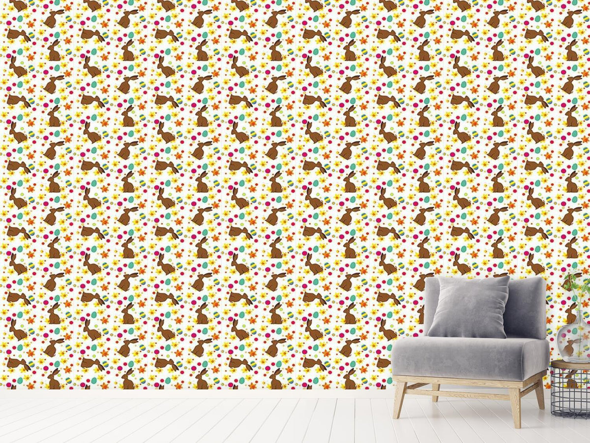 patterned-wallpaper-easter-bunny