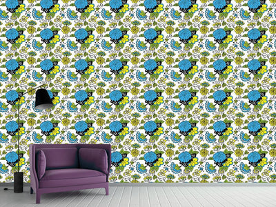 patterned-wallpaper-flower-doodle