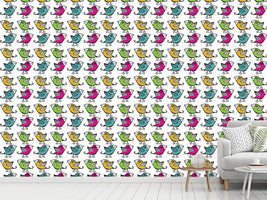 patterned-wallpaper-four-cute-birds