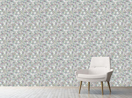 patterned-wallpaper-molecular-chain-reaction