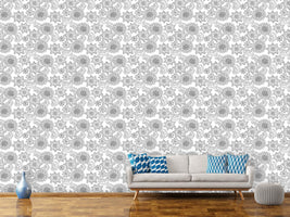 patterned-wallpaper-flowers-with-contours