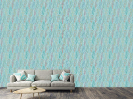 patterned-wallpaper-feathers-handdrawn-azur