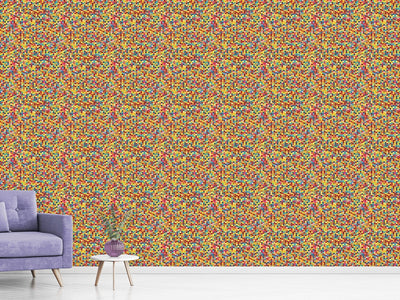 patterned-wallpaper-honeycomb-variations