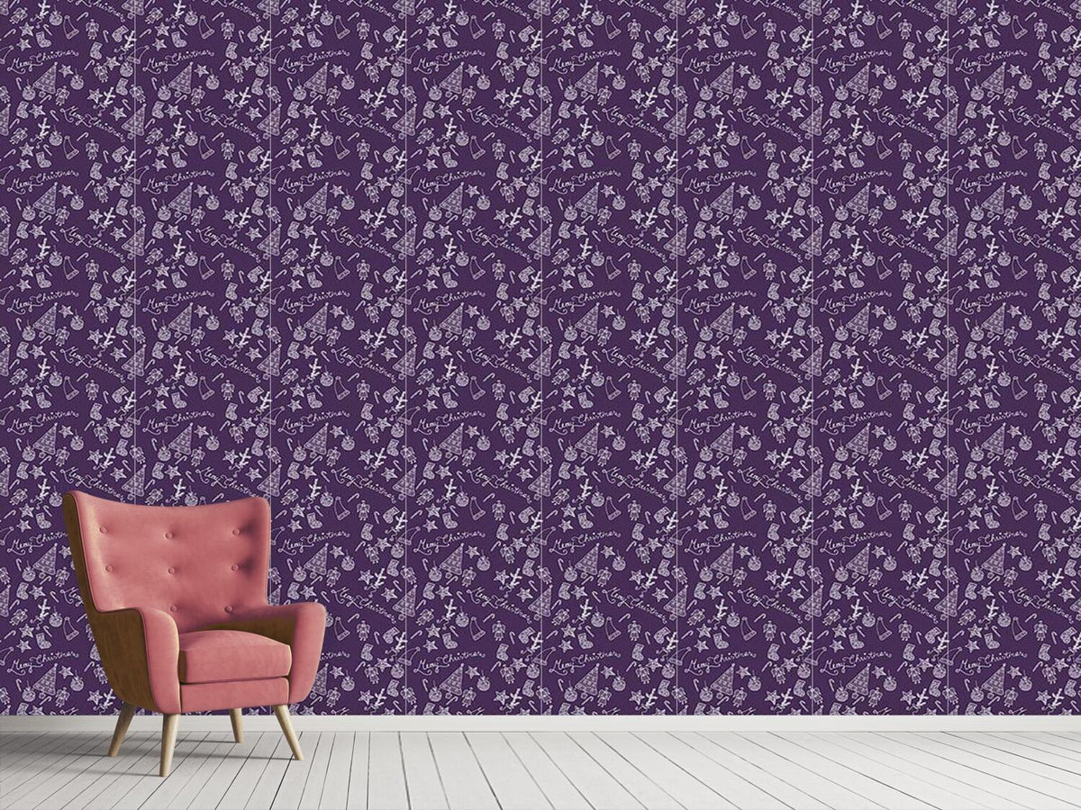 patterned-wallpaper-merry-christmas-in-lilaq