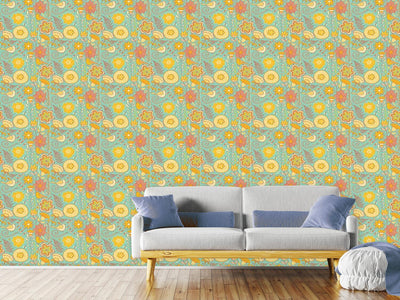 patterned-wallpaper-birds-paradise