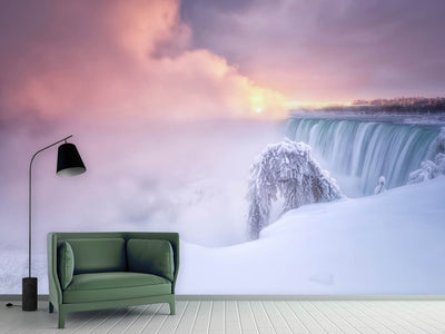 photo-wallpaper-sunrise-at-niagara-falls