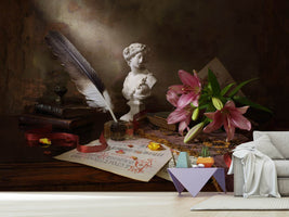 photo-wallpaper-still-life-with-lily-and-bust