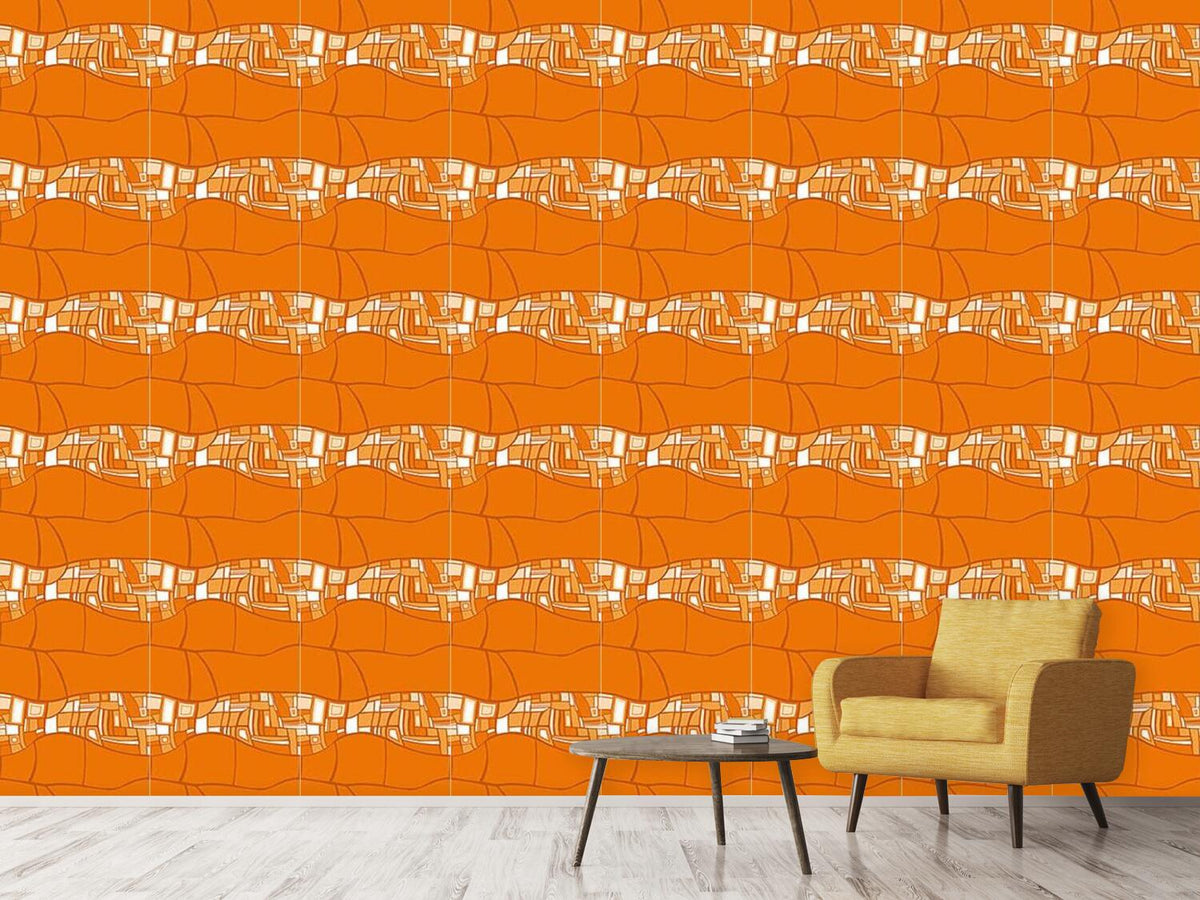 patterned-wallpaper-stilismo-orange