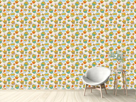 patterned-wallpaper-russian-easter-chicks