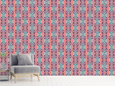 patterned-wallpaper-romanesque-fresco