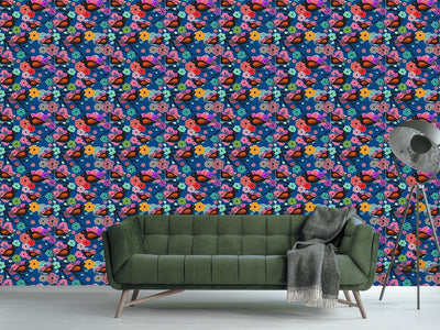 patterned-wallpaper-birds-on-limbs