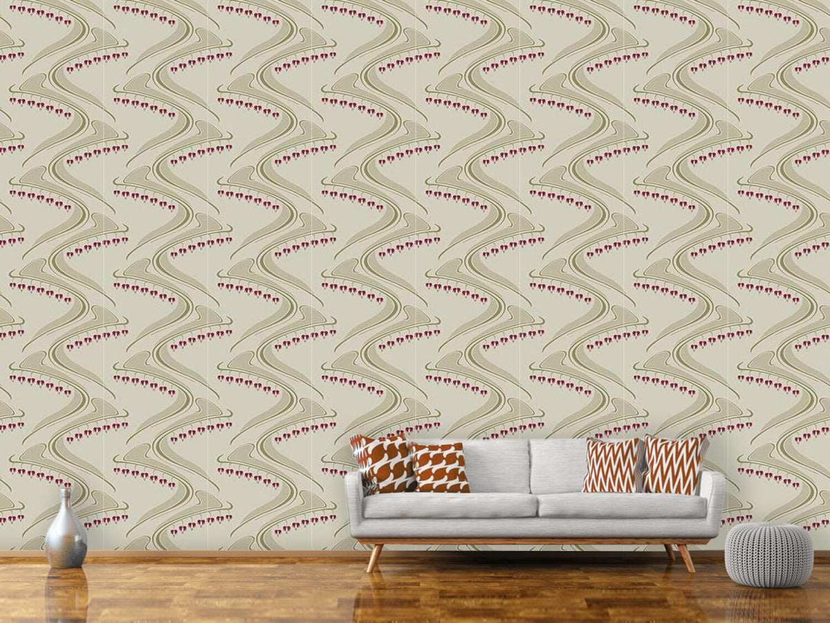 patterned-wallpaper-heart-shaped-beige