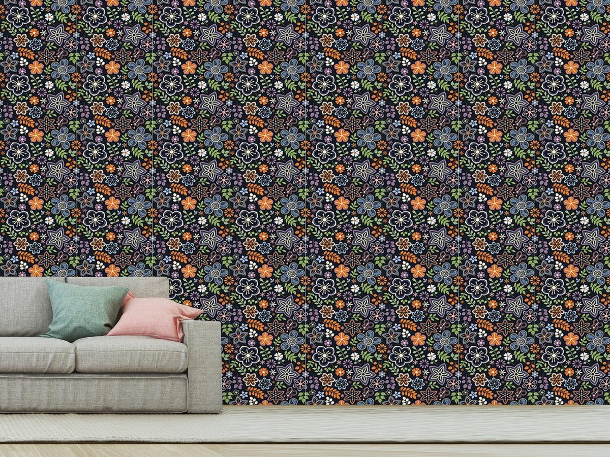 patterned-wallpaper-russian-magic-flowers