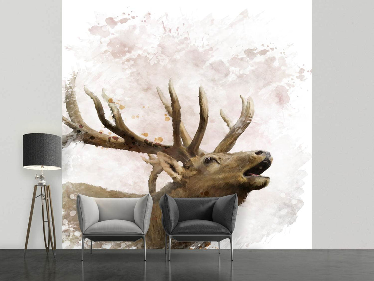 photo-wallpaper-elk-painting