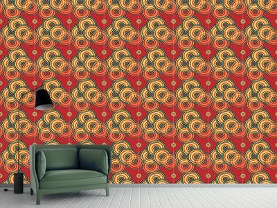 patterned-wallpaper-colored-circles