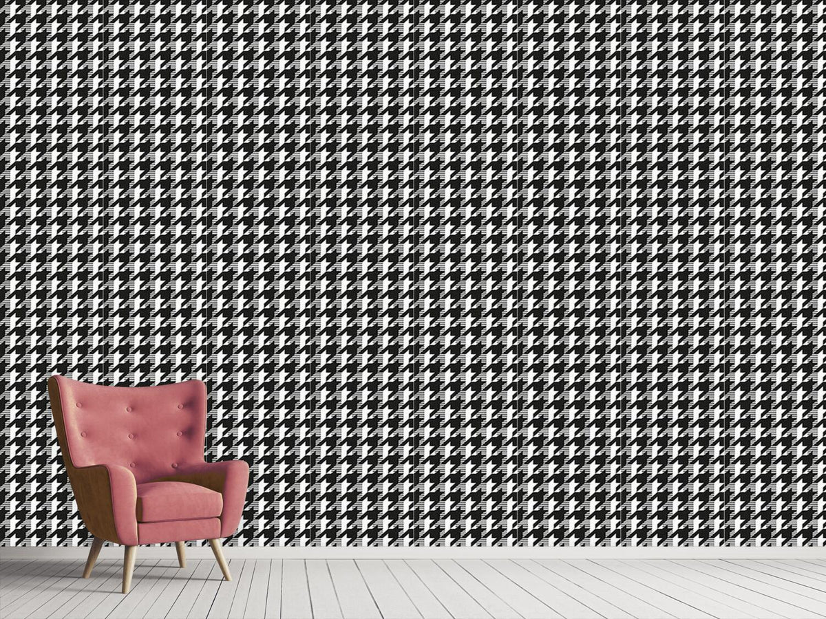 patterned-wallpaper-houndstooth-variation