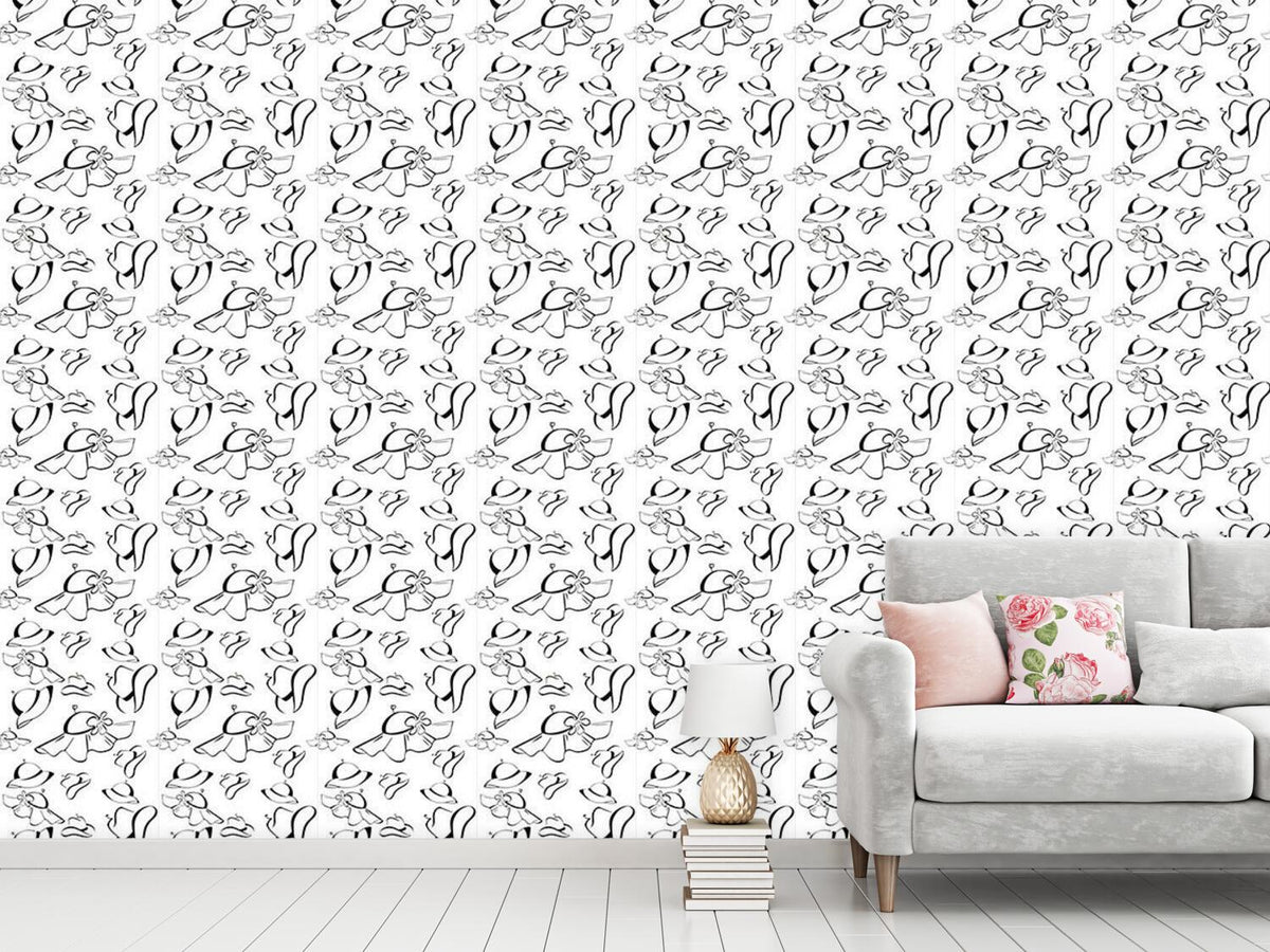 patterned-wallpaper-hats-off