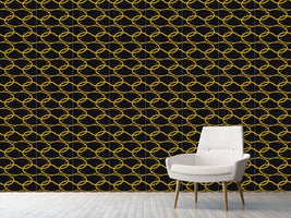 patterned-wallpaper-golden-weave