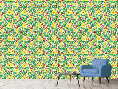 patterned-wallpaper-polish-flower-dream