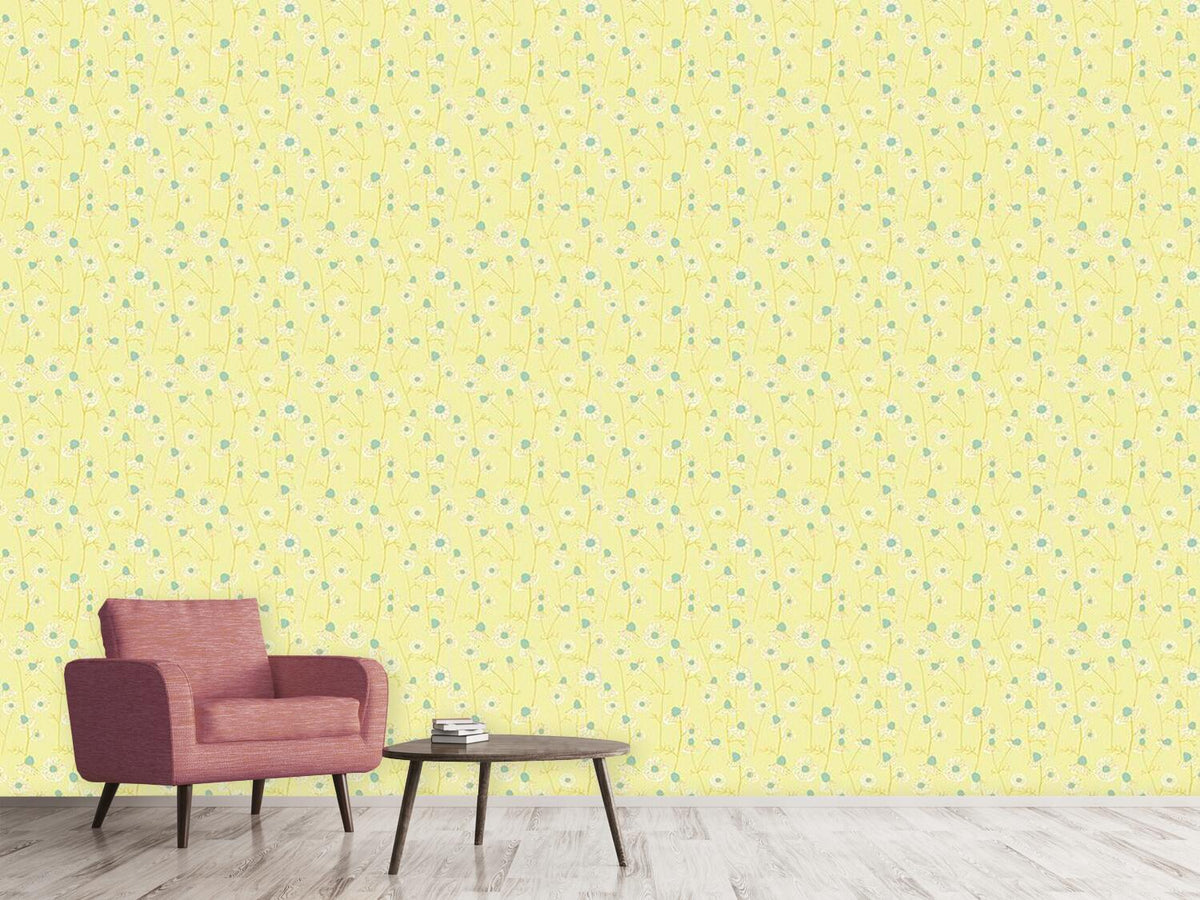 patterned-wallpaper-chamomile