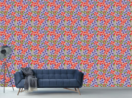 patterned-wallpaper-flower-petals-grey